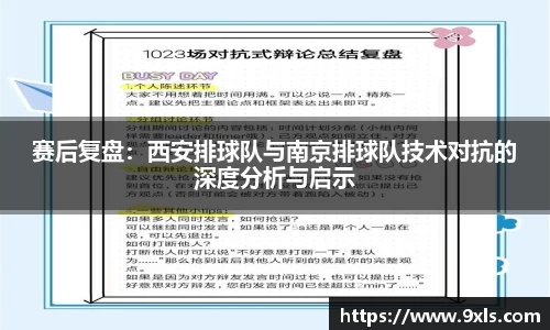 赛后复盘：西安排球队与南京排球队技术对抗的深度分析与启示